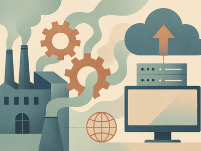 Illustration: Applied Digital turns to 1800s steam turbine technology to solve AI power bottleneck