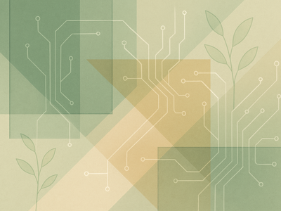 Abstract illustration representing transparency requirements for AI systems