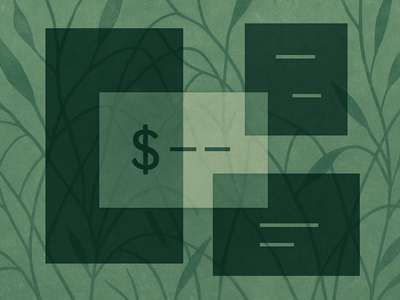 Abstract illustration representing pricing transparency and hidden fees