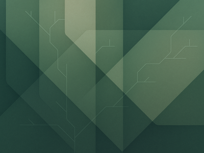 Abstract illustration representing layered operational systems and automation complexity