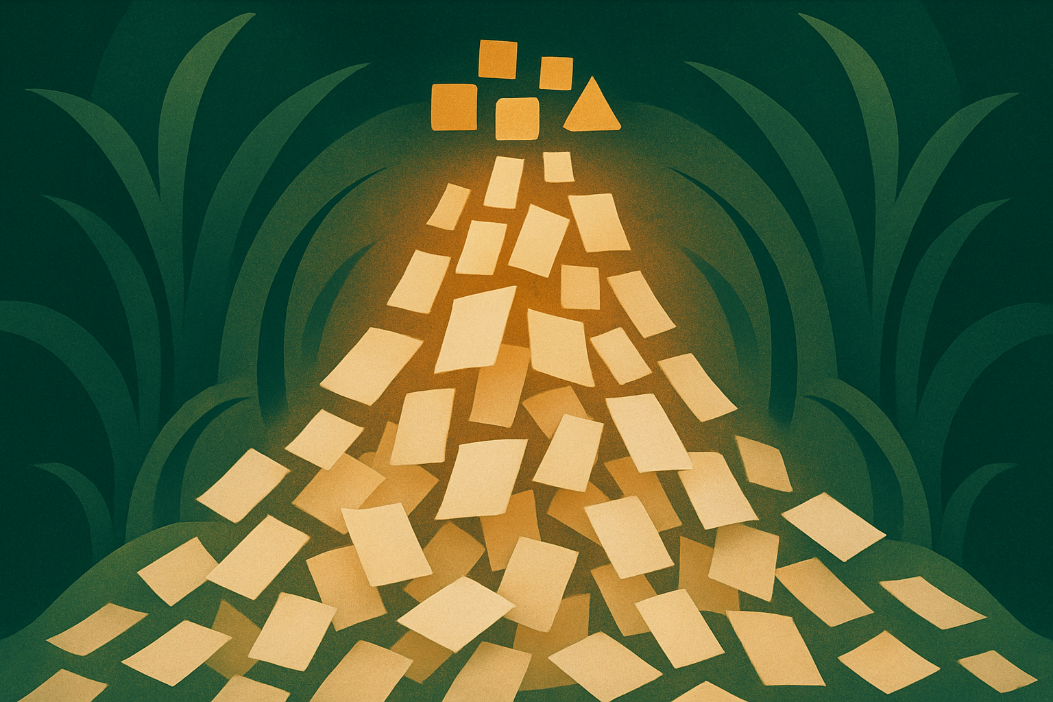 Abstract visualization of high-volume report triage in bug bounty programs