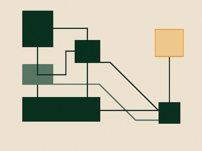 Abstract illustration of cloud infrastructure isolation with contained failure zone