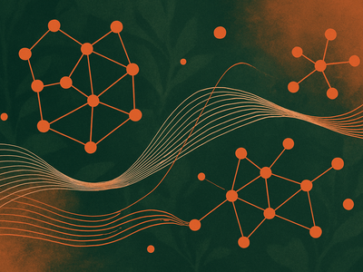 Abstract representation of biological data networks and molecular surveillance systems