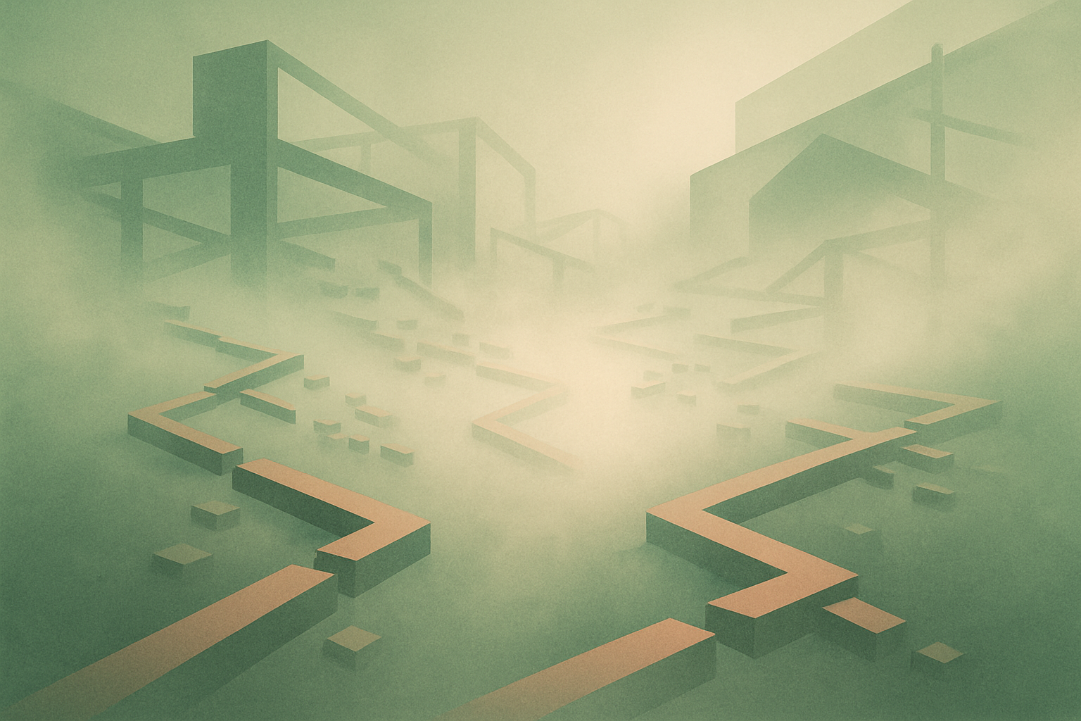 Abstract illustration representing the retirement of a search infrastructure service