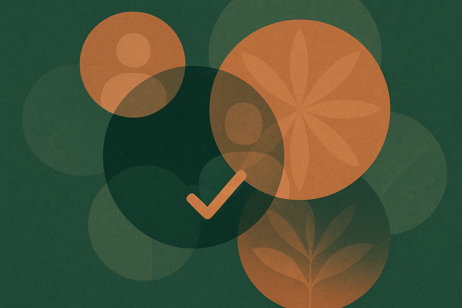 Abstract illustration representing layered identity verification