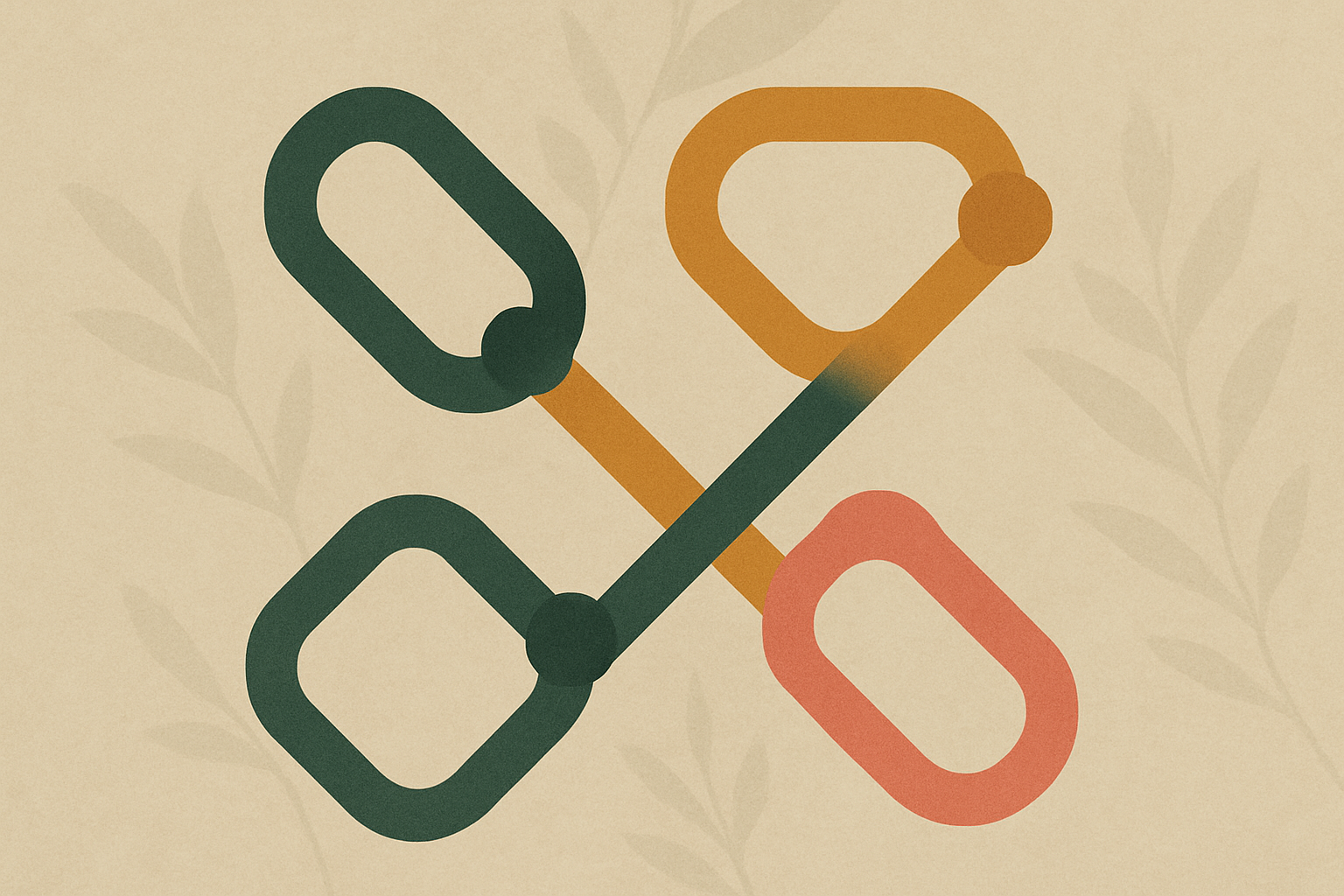 Abstract representation of restricted supply chain access