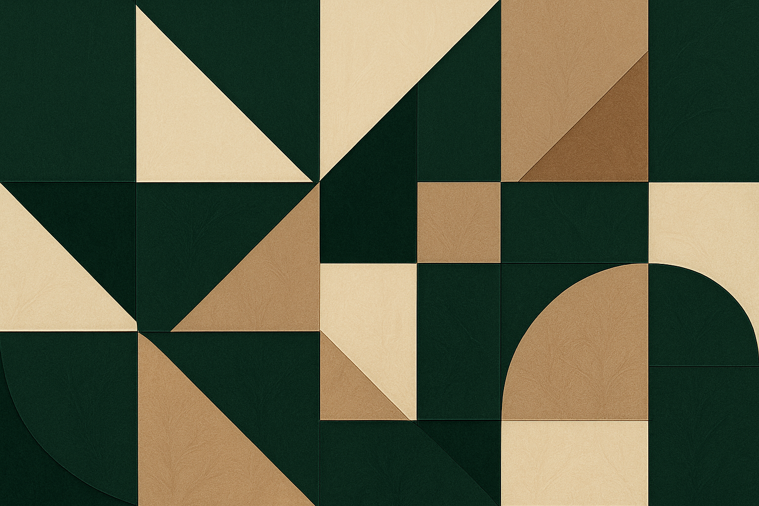 Abstract geometric shapes representing formal mathematical verification