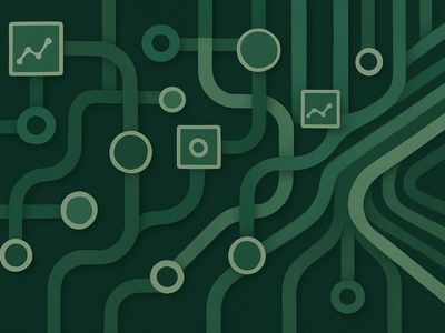 Abstract illustration representing long-horizon AI model safety monitoring