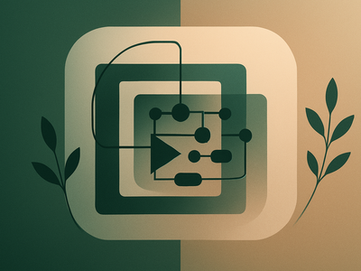 Abstract illustration of code execution security boundaries and isolation layers
