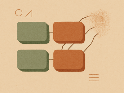 Abstract illustration representing memory management and use-after-free bug detection