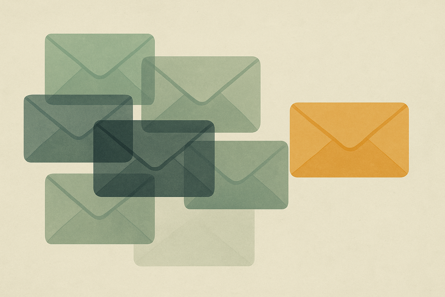 Abstract representation of targeted email compromise