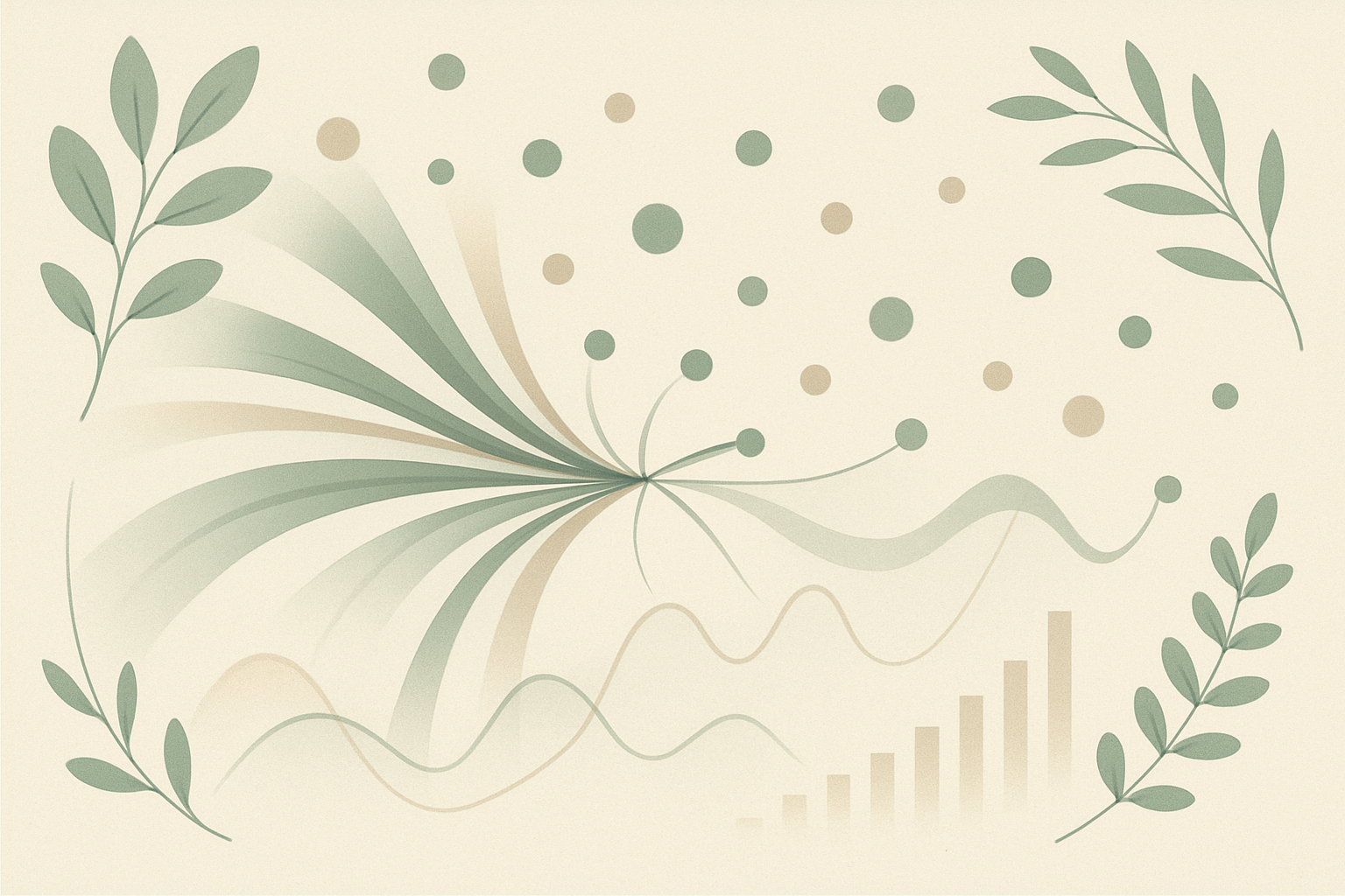 Abstract representation of information distribution and market access