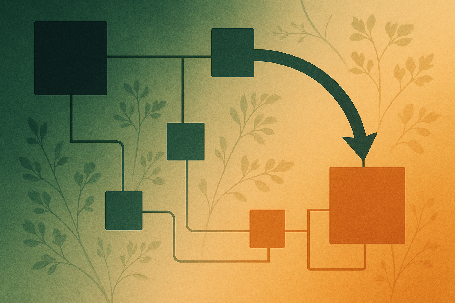 Abstract illustration representing cross-border data infrastructure and model distillation