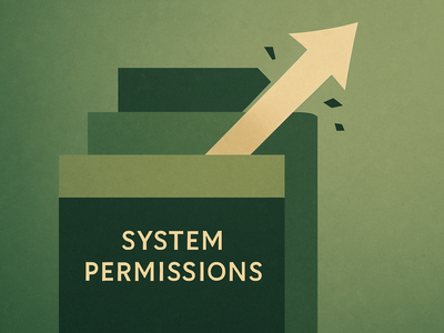 Abstract representation of privilege escalation