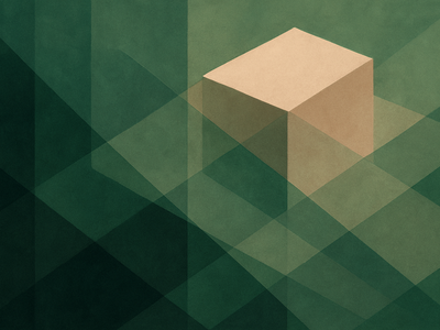 Abstract illustration of layered geometric shapes suggesting system privilege levels