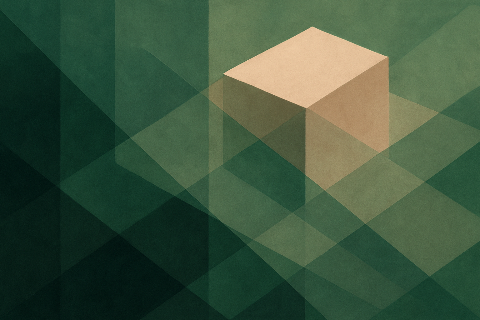 Abstract illustration of layered geometric shapes suggesting system privilege levels