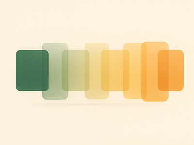 Abstract illustration representing software lifecycle transitions